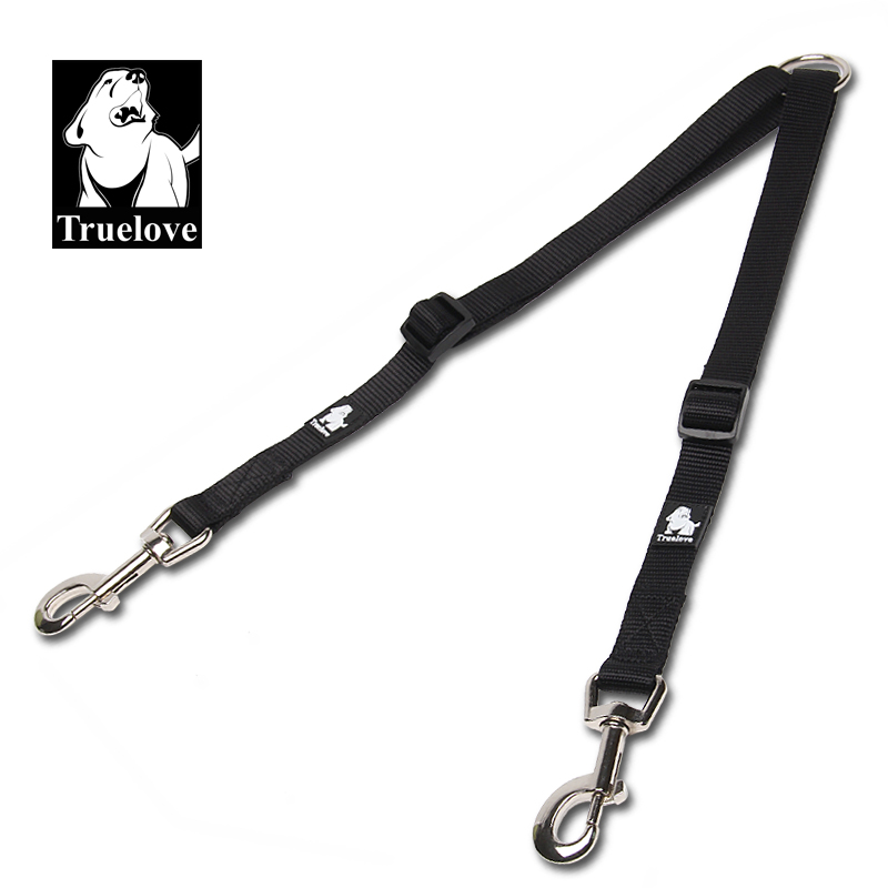 Retractable Dog Leash - Trela dupla de nylon Truelove para