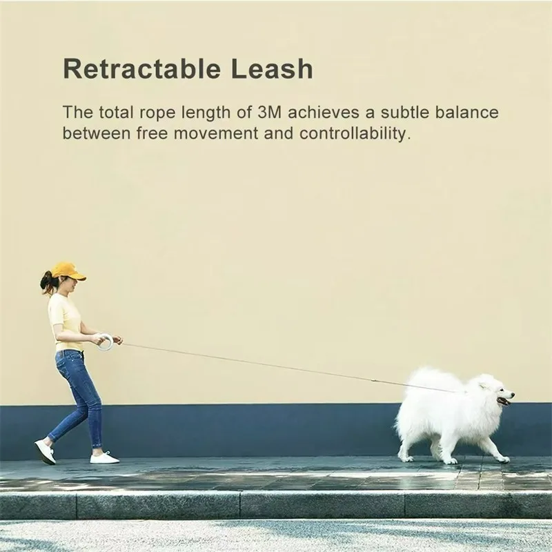 Retractable Dog Leash - Moestar UFO 가2 lya이, ,한 ′′
