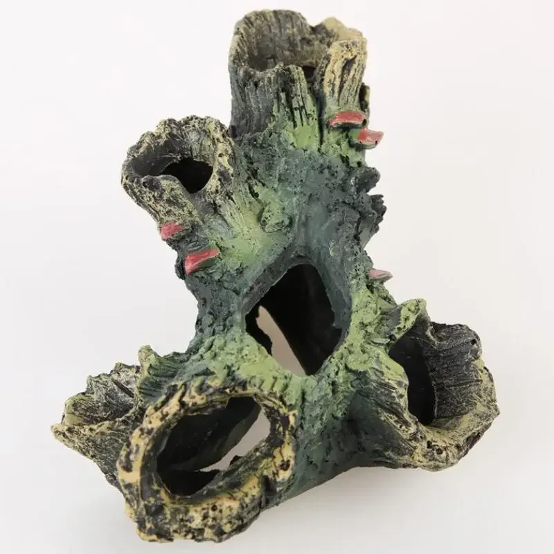 Pet Supplies Fish - Resina rockery tanque de peixes paisagem