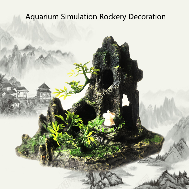 Resina Aquário Rockery Mountai - Pet Supplies Fish avaliação e preço