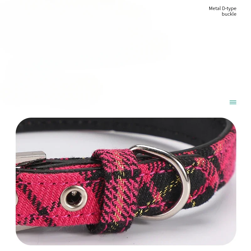 Coleira xadrez escocesa, colei - Pet Supplies App avaliação e preço