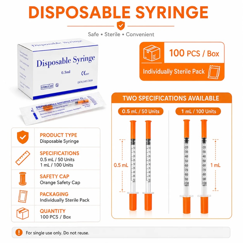100pcs Seringa Descartável 1ml - Pet Supplies App avaliação e preço