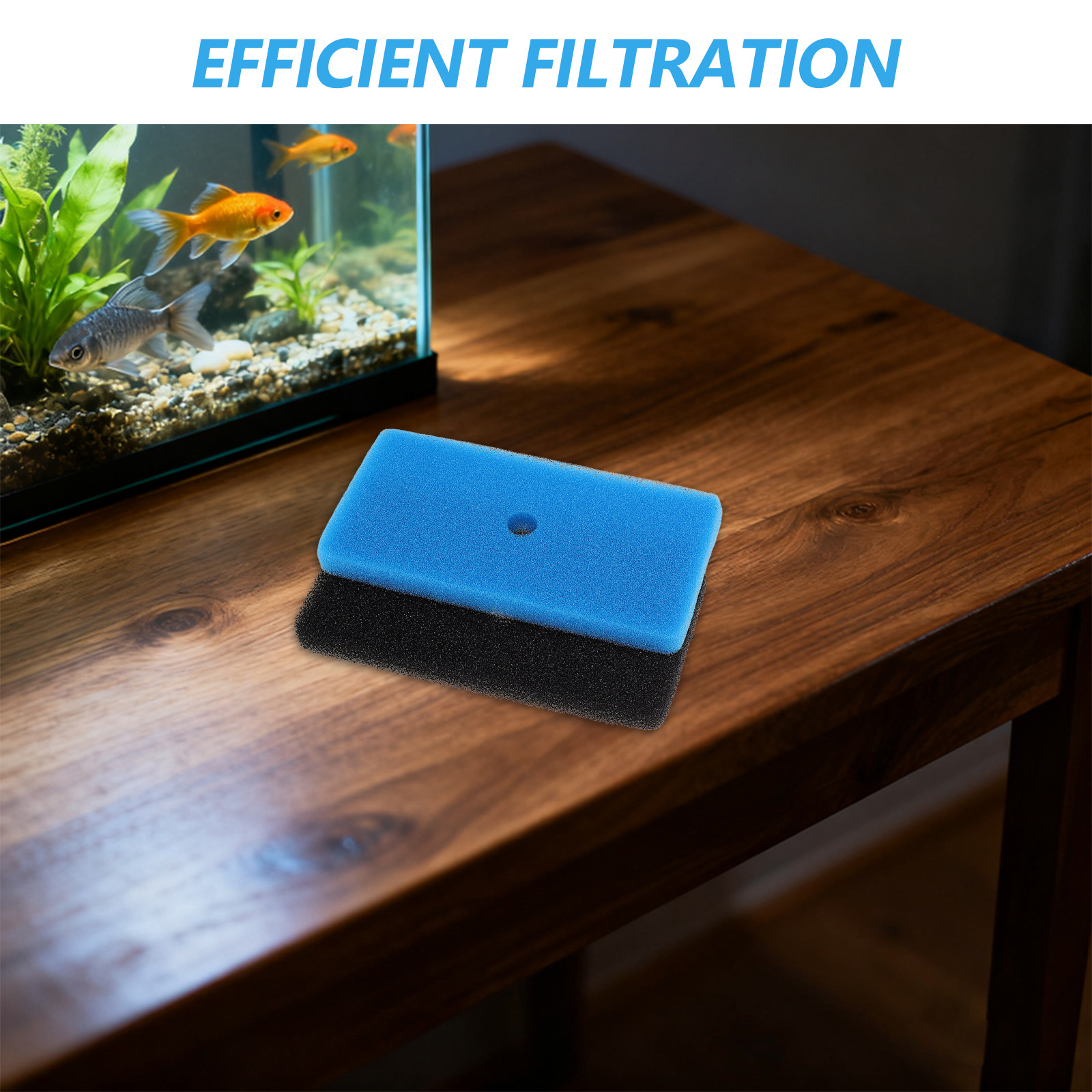 2 Peças de Almofadas de Filtro - Aquarium Fish Tank avaliação e preço